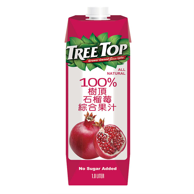 TreeTop樹頂 100%石榴莓綜合果汁(1000ml)