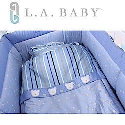 L.A.Baby純棉寢具七件組