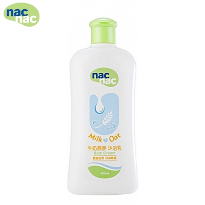 nac nac 牛奶燕麥沐浴乳400ml