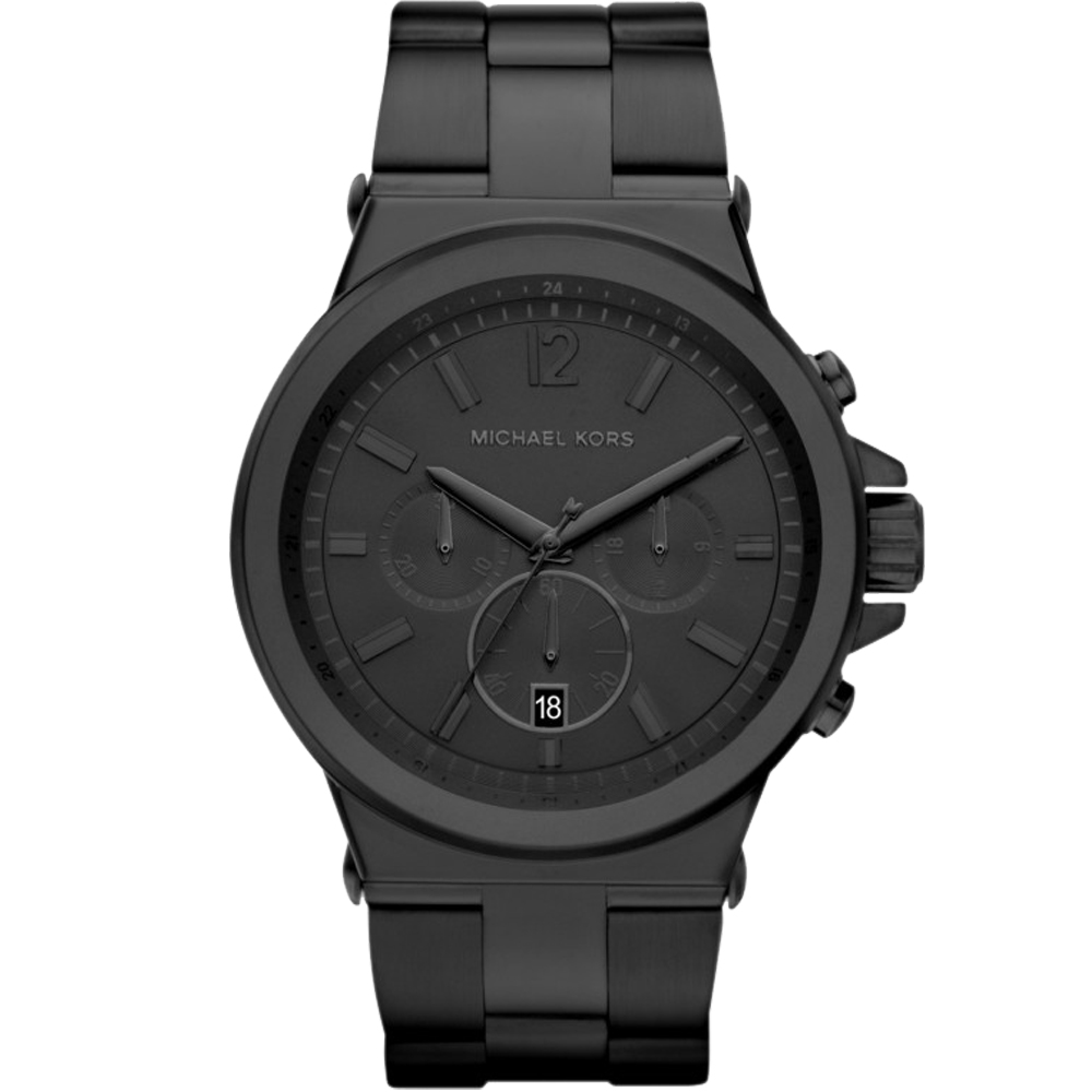 Michael Kors 黑武士計時腕錶(MK8279)黑 