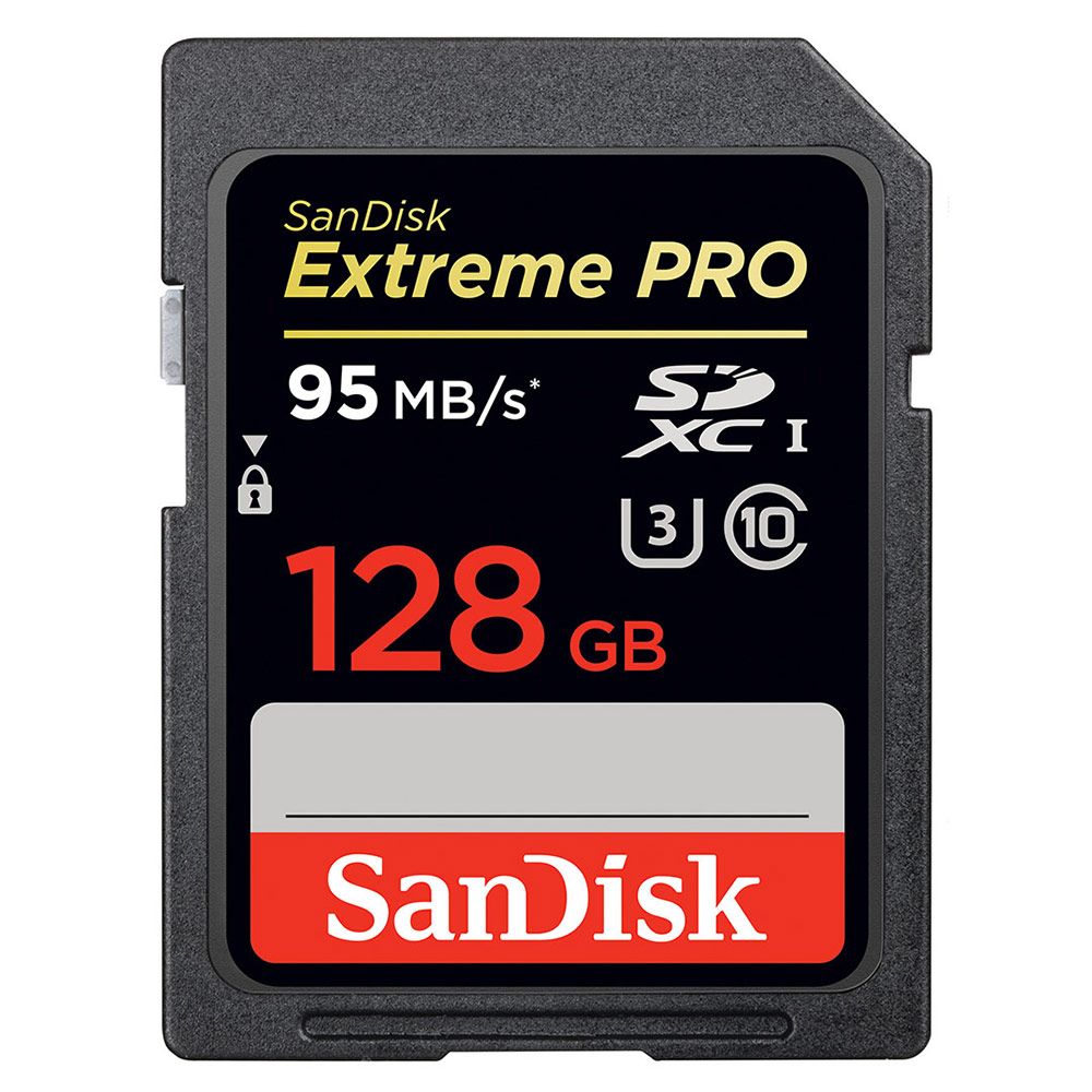 SanDisk Extreme Pro SDHC UHS-I 128GB 記憶卡U3-公司