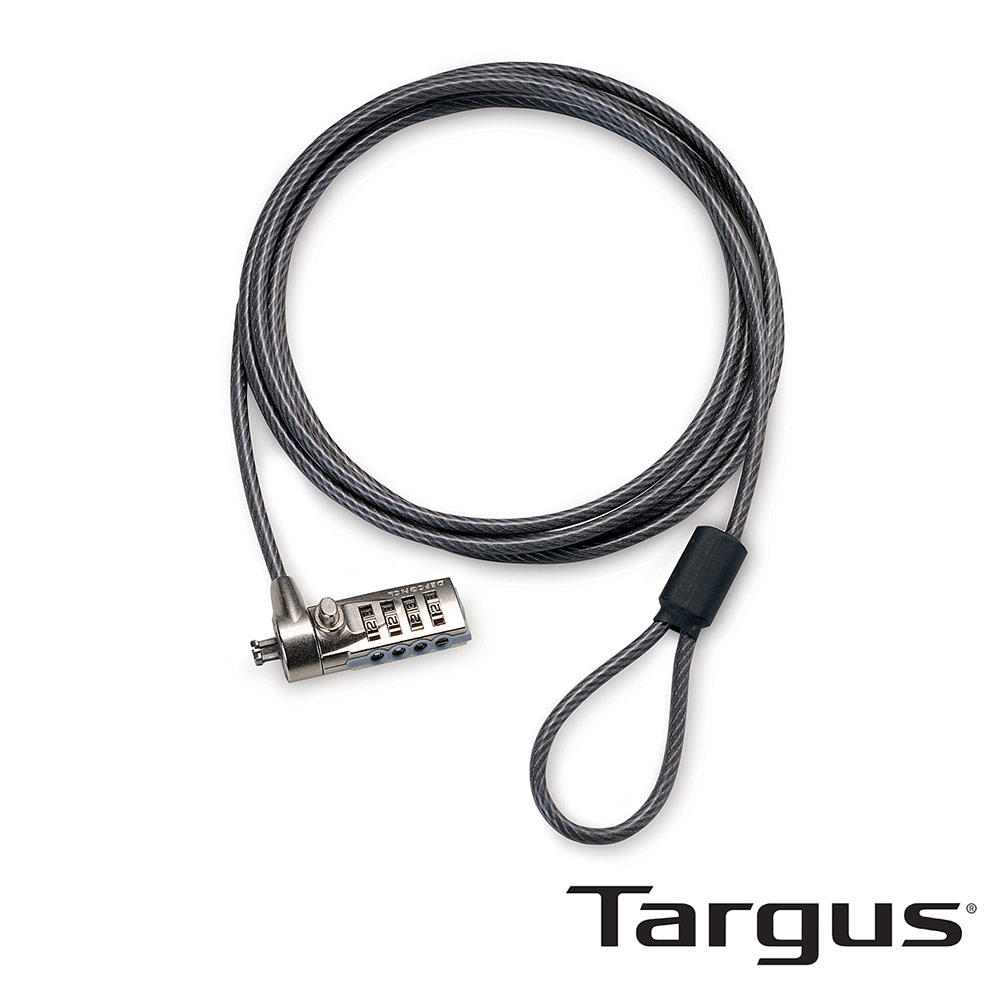 Targus PA410B V2 鋼纜密碼電腦鎖