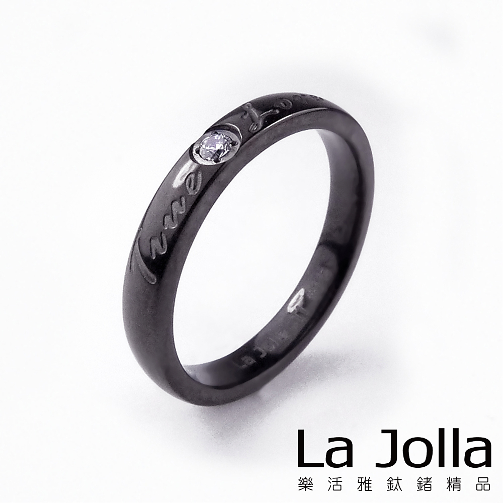 La Jolla 真愛 純鈦戒指(男款)