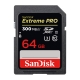 SanDisk ExtremePRO SDXC (U3) 記憶卡 64GB 300MB-公 product thumbnail 1