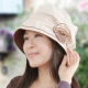 Sunlead 護髮美型款。小顏效果防曬防潑水圓頂抗UV遮陽軟帽 (淺褐色) product thumbnail 1