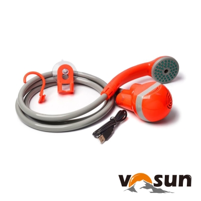 VOSUN 戶外專用充電式電動蓮蓬頭