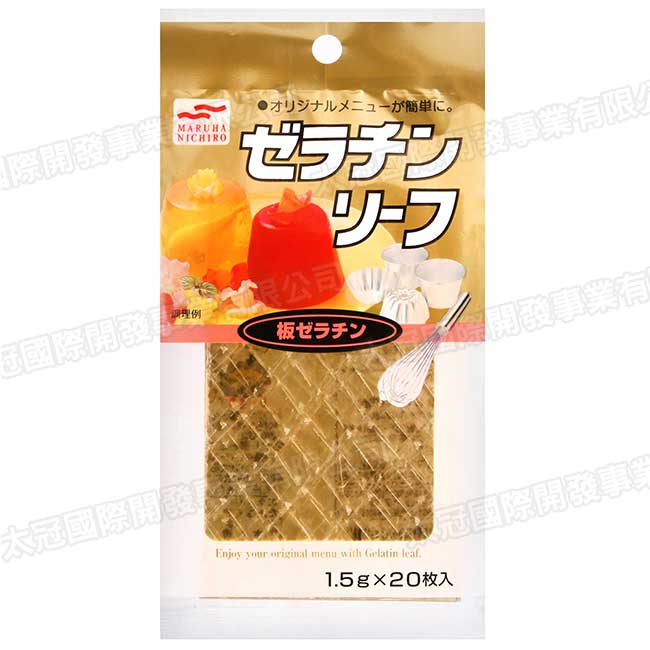 Ewald-Gelatine 吉利丁片-20入(30g)