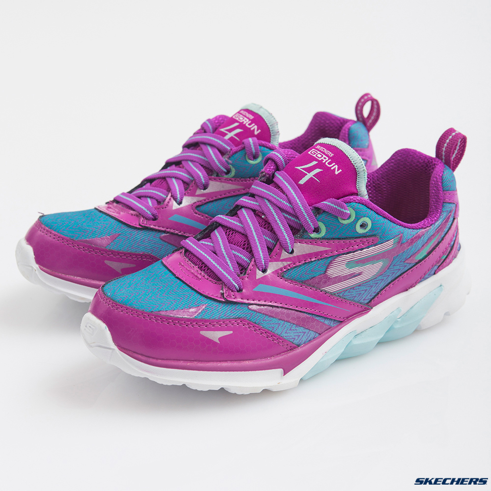 SKECHERS (童) 女童系列 GO Run 4 - 80653LPRBL