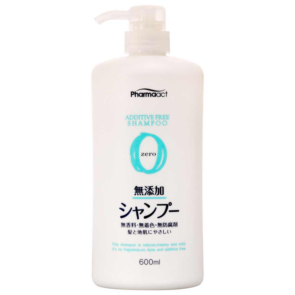 熊野油脂Pharmaact 無添加洗髮精(600ml)