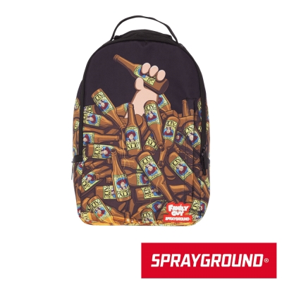 SPRAYGROUND DLX系列 Family Guy Pat 蓋酷家族喝啤酒潮流後背包