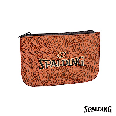 SPALDING 斯伯丁 籃球皮 拉鍊收納袋 ZIPPERED POUCH