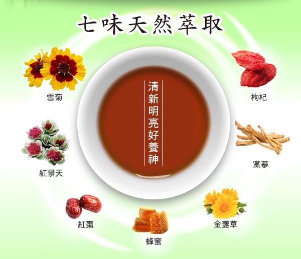 華陀扶元堂 漢方茶飲 雪菊枸杞飲1盒(10入/盒)