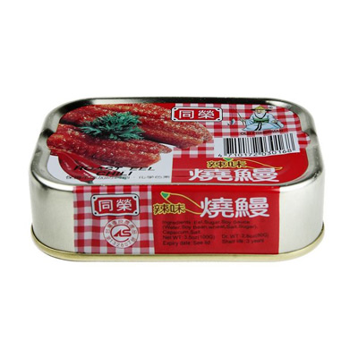 同榮 辣味燒鰻-易開罐(100gx6入)
