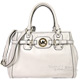 MICHAEL KORS 繫帶LOGO牌全皮兩用包(白) product thumbnail 1