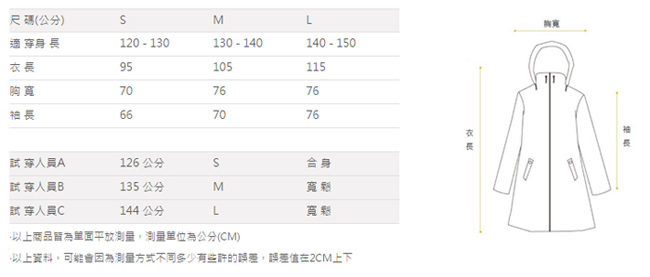 藏衫罩背背兒童背包太空連身式風雨衣