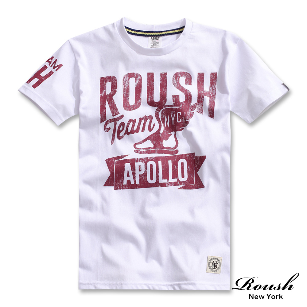 Roush APOLLO美式字樣短Tee - (3色)