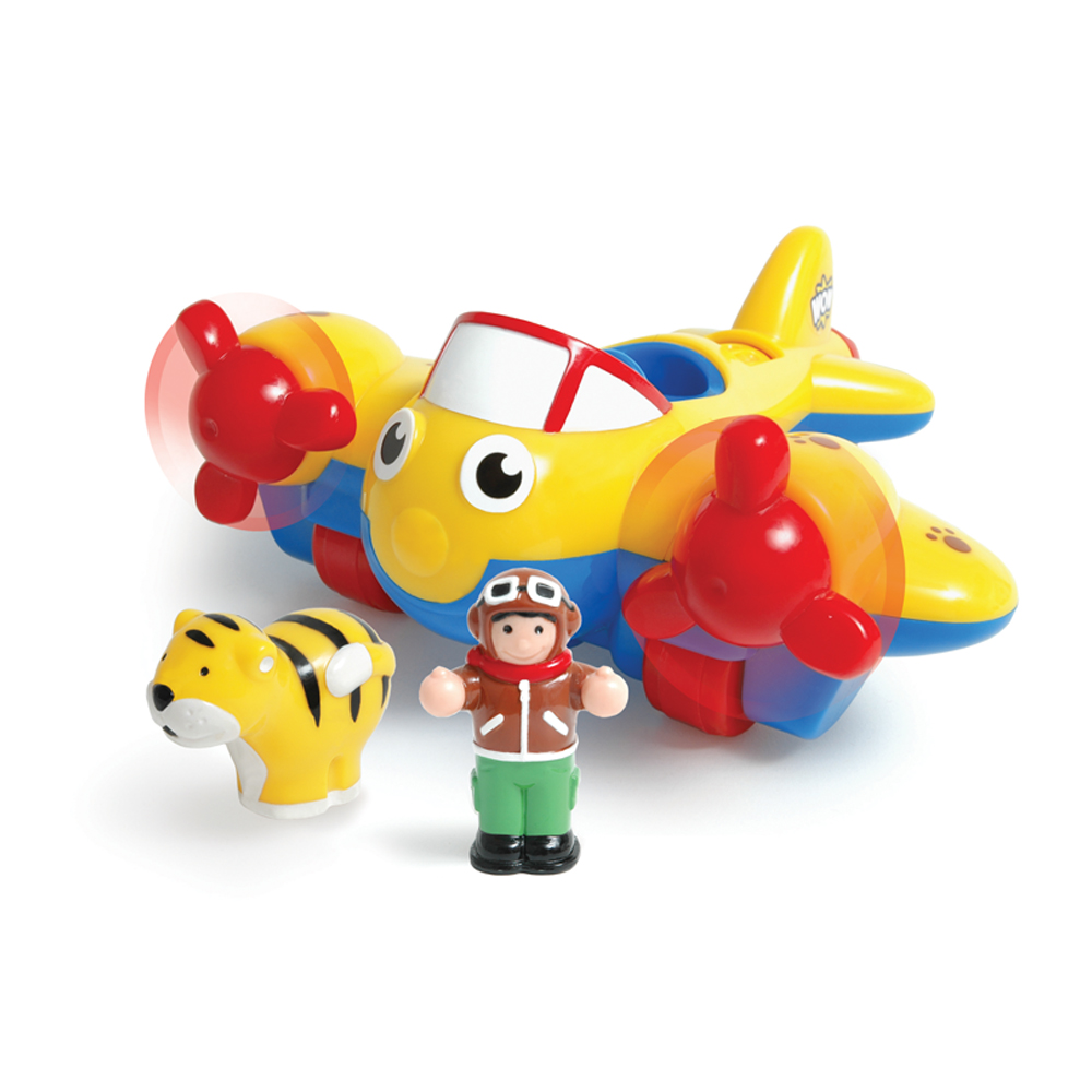 【WOW Toys 驚奇玩具】叢林飛機-大黃蜂強尼