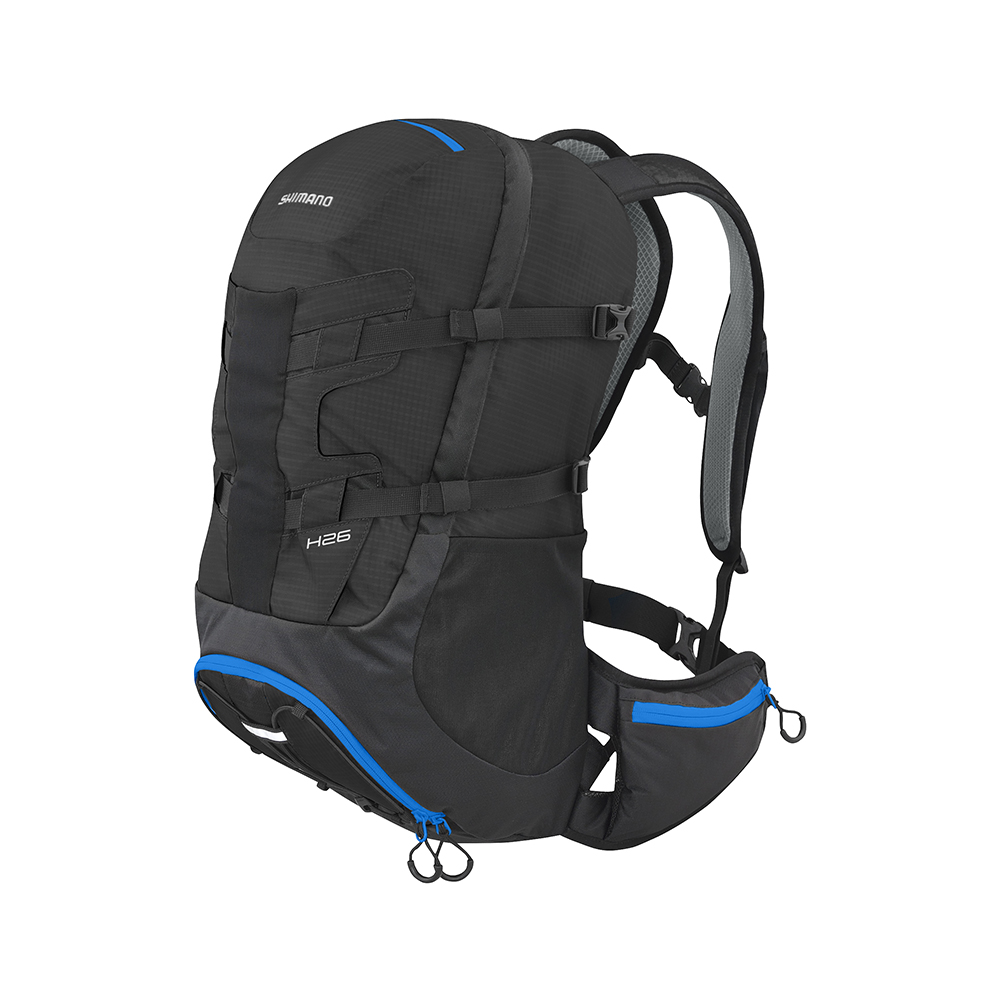 SHIMANO HOTAKA 登山旅行背包 26L 黑色