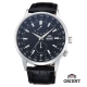 ORIENT 東方錶 WORLD TIME系列 世界時間機械錶-黑色/43.5m product thumbnail 1