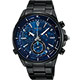 WIRED 日系獨立潮流計時腕錶(AY8003X1)-藍x鍍黑/42mm product thumbnail 1