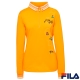 FILA GOLF女款吸排長袖POLO衫-橘5POR-6124-OR product thumbnail 1