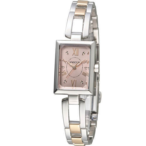 CITIZEN 星辰 WICCA 玩美蜜糖魅力腕錶(BE1-038-91)-橘/18mm