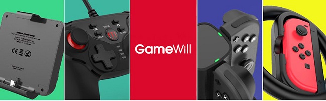 Gamewill任天堂Switch 多功能Joy-Con握把充電座