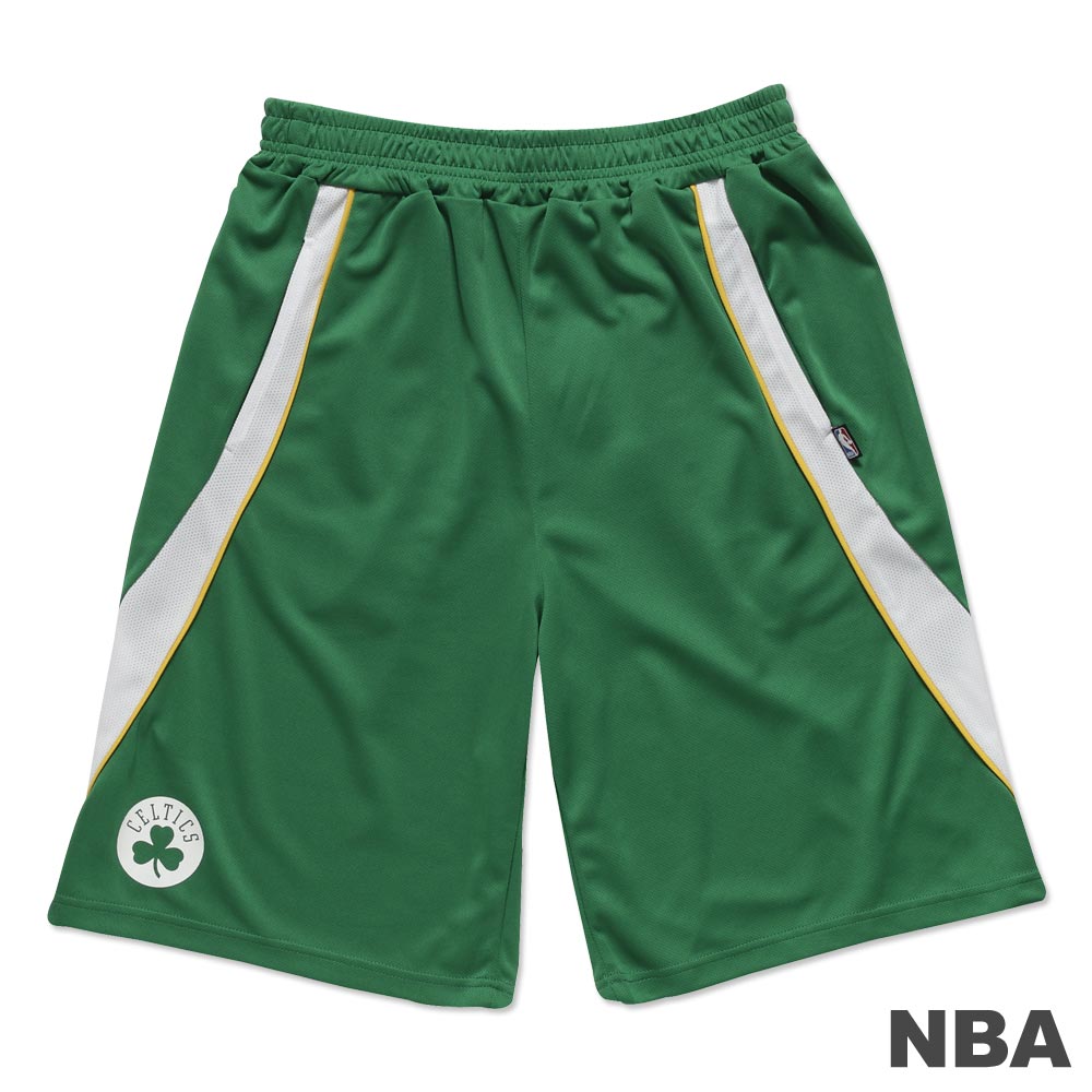 NBA-波士頓塞爾提克隊印花快排短褲-綠(男)