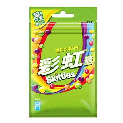 Skittles 彩虹糖酸甜水果口味45g