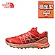 The North Face北面女款橘紅色吸濕排汗跑步鞋 product thumbnail 1