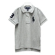 Ralph Lauren 男童數字3經典大馬短袖POLO衫-灰色(2/2T) product thumbnail 1