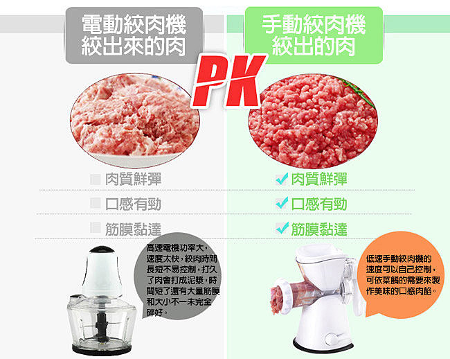 烹廚 多功能絞肉做麵條灌香腸器 A489-1