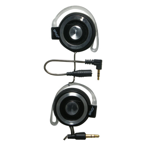 BSD立體聲轉接線耳掛式耳機SP-767