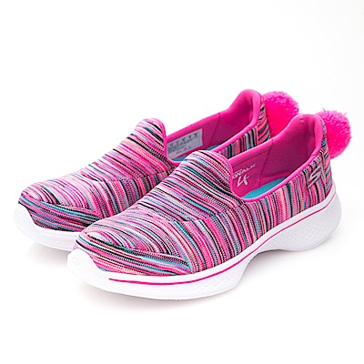 SKECHERS (童) 女童系列 GO WALK 4 - 81156LHPMT