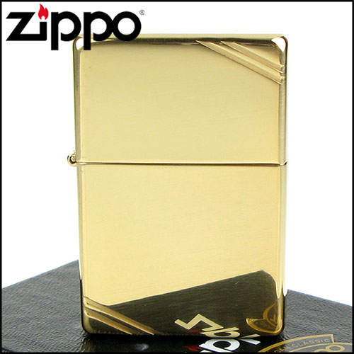 【ZIPPO】美系~Vintage-1937復刻版打火機-黃銅鏡面款