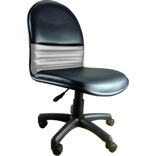 黑灰色 皮辦公椅/電腦椅