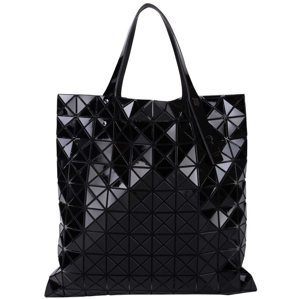 三宅一生BAO BAO ISSEY MIYAKE PRISM 黑色托特包(10x10)