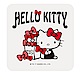 【收納皇后】Hello Kitty繽紛彩繪杯墊/皂盤-禮物滿滿 product thumbnail 1