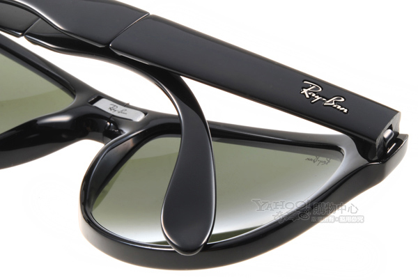 RAY BAN太陽眼鏡 Wayfarer摺疊式/經典黑#RB4105 601 加大版