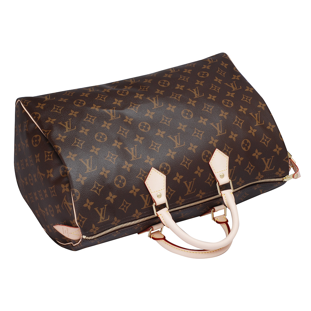 Speedy 40 Louis Vuitton Brown Cloth ref.984446 - Joli Closet