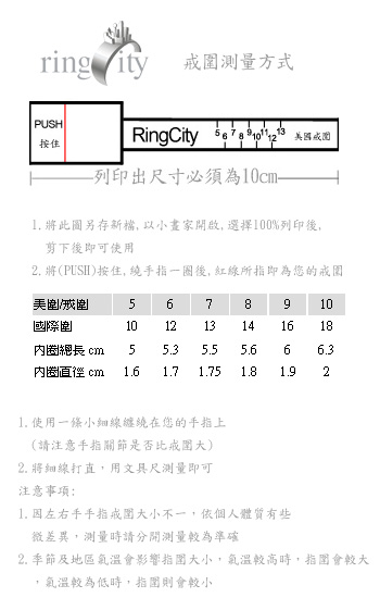 RingCity 祖母綠色圓形鋯石造型戒
