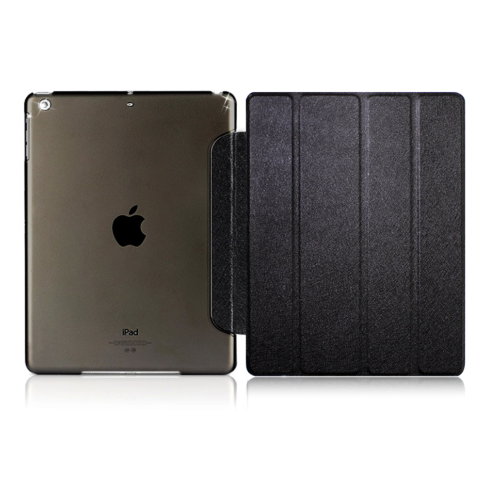 APPLE iPad 2New iPadiPad 4冰晶蜜絲紋 超薄打折保護套