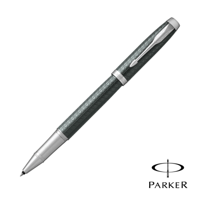 PARKER 派克 高尚NEW IM 墨綠細格紋 鋼珠筆