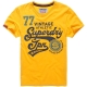 SUPERDRY 極度乾燥 短袖 文字T恤 黃色 0002 product thumbnail 1