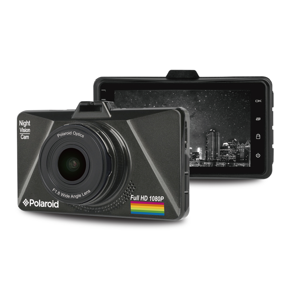 Polaroid 寶麗萊 N302 行車記錄器 贈16G+按摩腰靠墊+手機杯架隨機-急速配