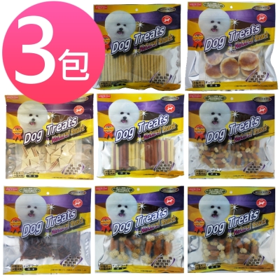 阿曼特《AM-122系列》犬用零食 (三包組)