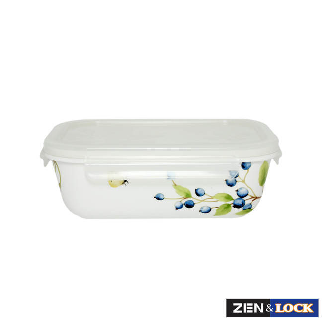 Zen Cook祕密花園微波盒 長方 920ml