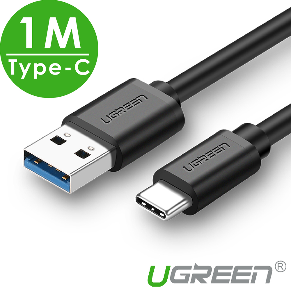 綠聯 USB3 Type-C手機傳輸線-1M