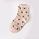 韓國可愛卡通人物棉質短筒襪．5色-OB大尺碼 product thumbnail 3