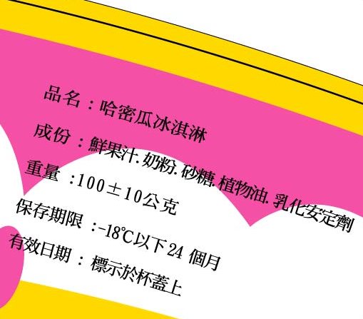 【澎湖西衛冰淇淋】哈蜜瓜冰淇淋+仙人掌冰沙(48個/箱)